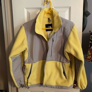 Women’s Yellow North Face Denali